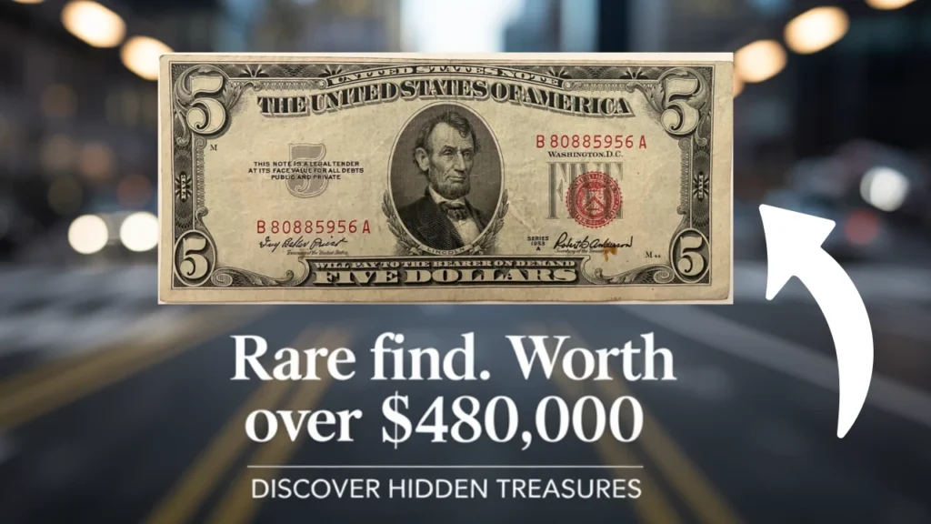 Still Being Used Daily: The $5 Bill With Unique Seal Error Now Worth Over $480,000
