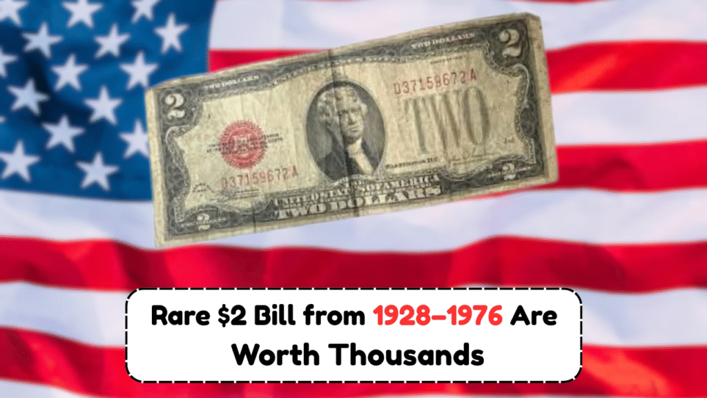 Rare $2 Bills Issued Between 1928 and 1976 Now Valued at $4,500+ – Here’s What Makes Them Valuable