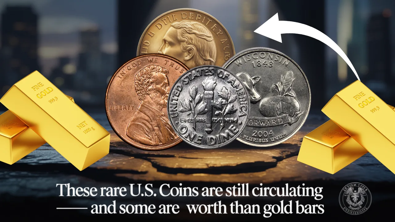 These Rare U.S. Coins Are Still Circulating — And Some Are Worth More Than Gold Bars