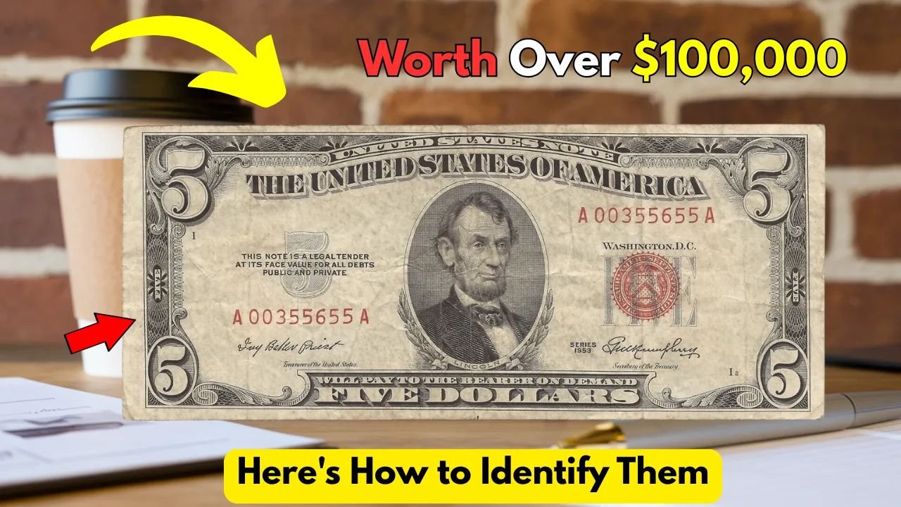 Low Serial 1953 Red Seal $5 Bills Quietly Selling for Over $100,000 — Here’s How to Identify Them