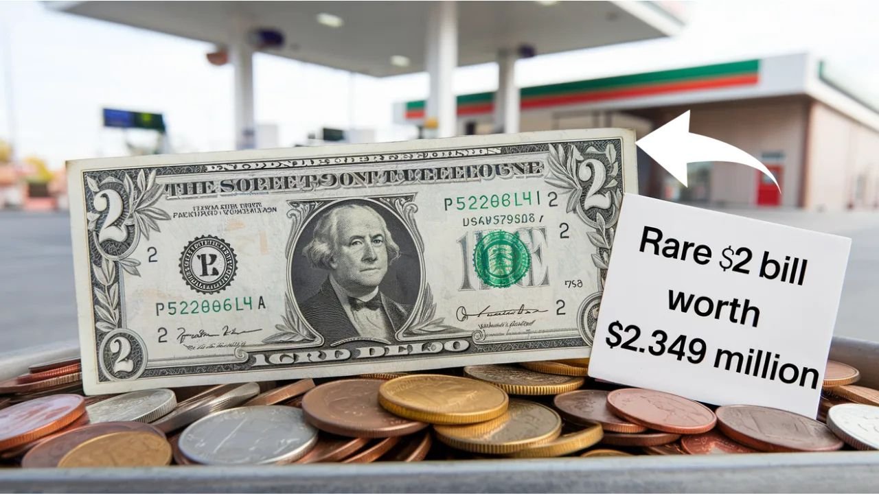 Found in Gas Station Change: A Rare $2 Bill Worth $2.349 Million