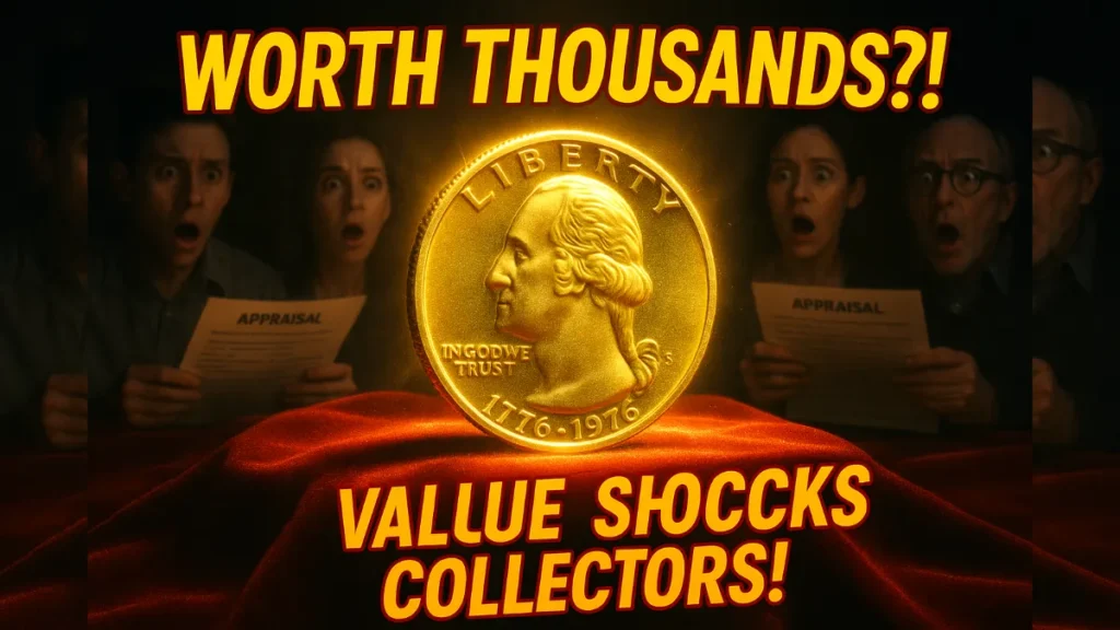 1776-1976 Bicentennial Quarter Coin - Value Shocks Collectors