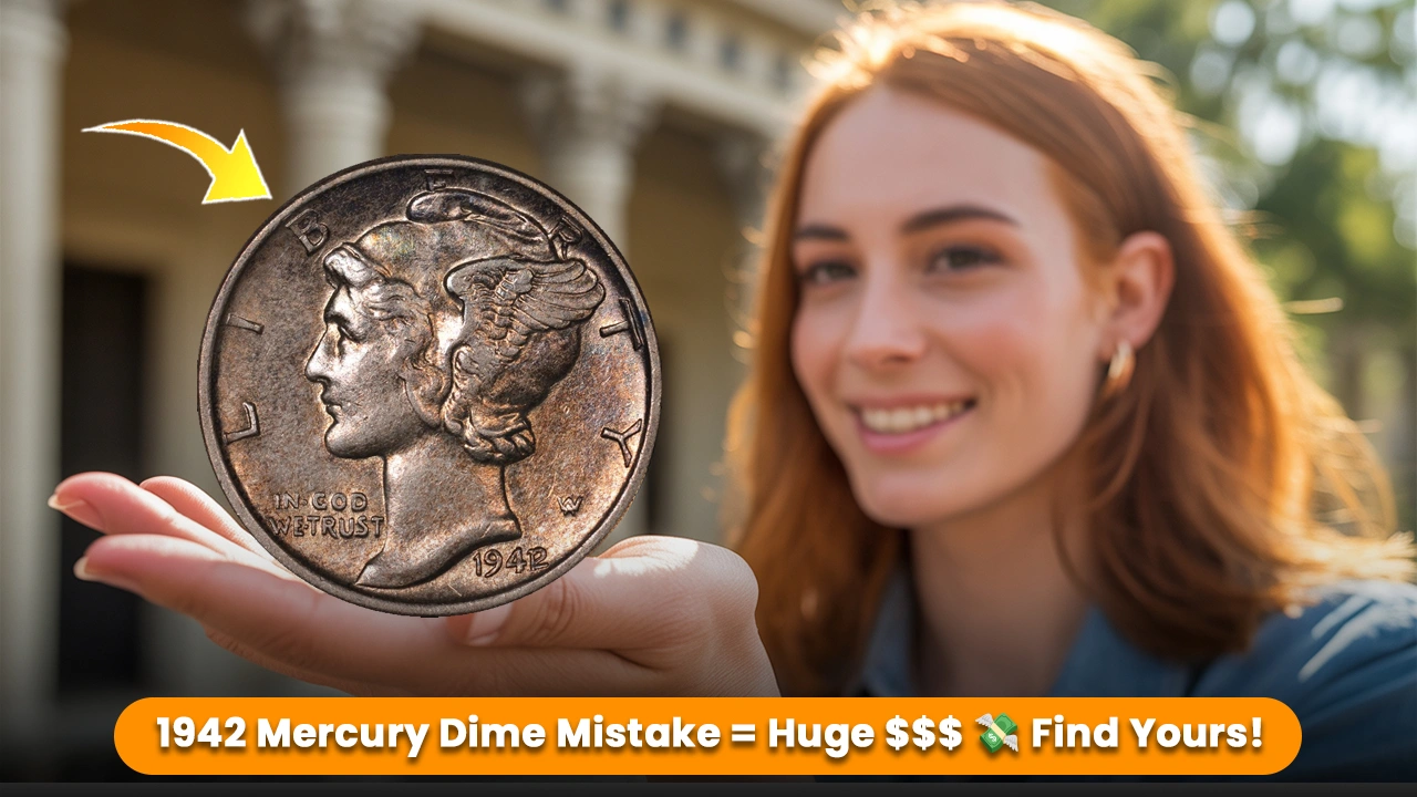 How to Identify the Rare 1942/1 Mercury Dime That Could Make You $95,000 Richer