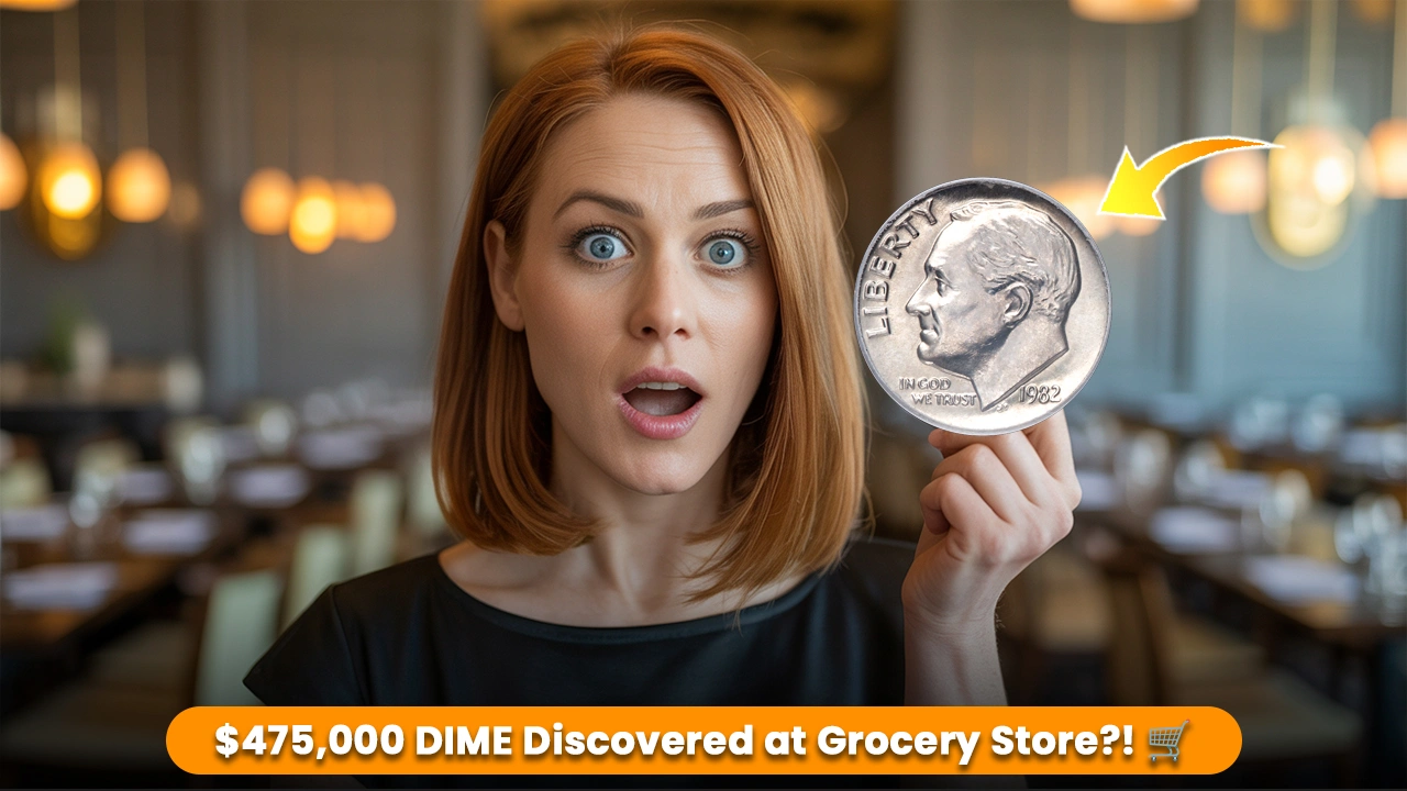 Roosevelt Dime From 1982 Without Mint Mark Found in Circulation — Valued at $475,000